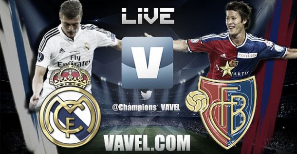 Real Madrid vs Basilea en vivo y online