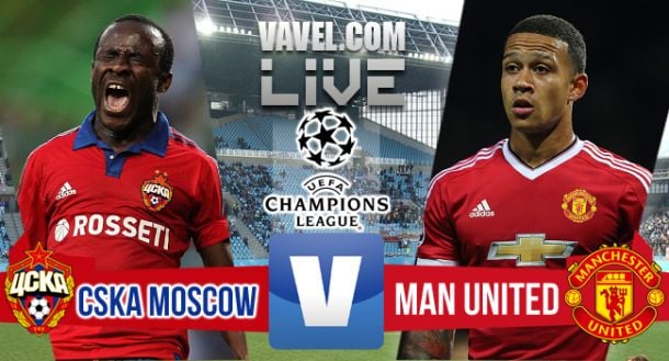 Jogo CSKA Moscou x Manchester United ao vivo online na Uefa Champions League 2015