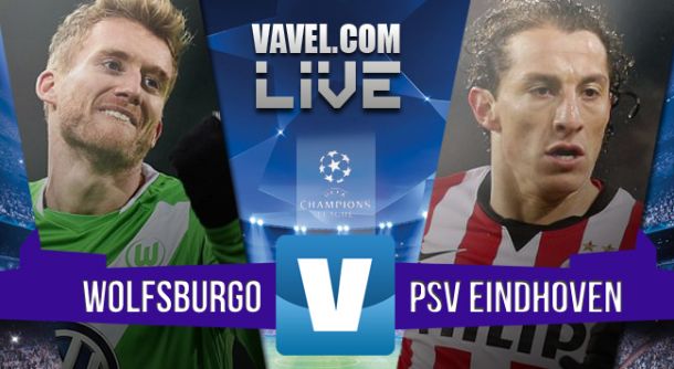 Jogo Wolfsburg x PSV ao vivo online na Uefa Champions League 2015