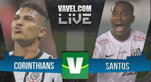 Corinthians x Santos ao vivo (1-1)