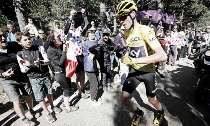 Froome retains Tour de France lead despite Ventoux chaos