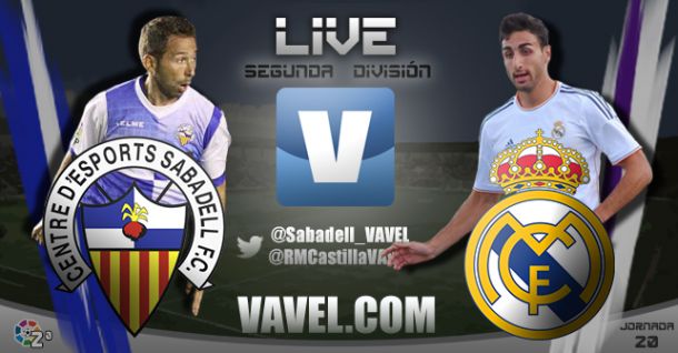 CE Sabadell - Real Madrid Castilla en directo online