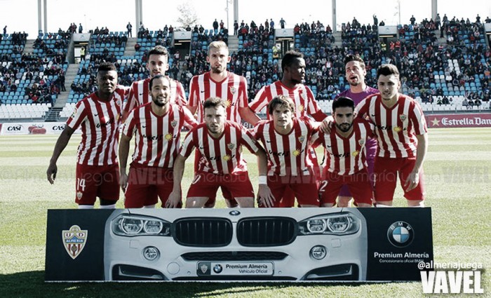 UD Almería - Real Zaragoza: puntuaciones Almería, jornada 23 de la Liga Adelante