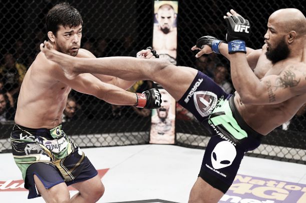 Yoel Romero nocauteia Lyoto Machida na luta principal do UFC na Flórida Yoel Romero nocauteia Lyoto Machida na luta principal do UFC na Flórida