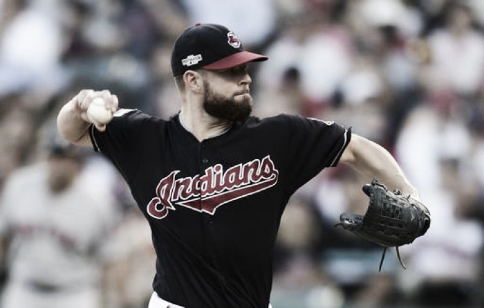 Kluber pone contra las cuerdas a Boston Kluber pone contra las cuerdas a Boston