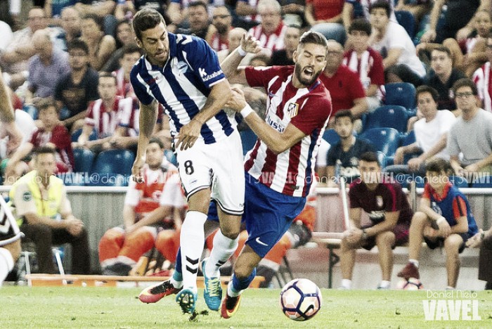 El Alavés empató a la épica frente al Atlético en la primera jornada