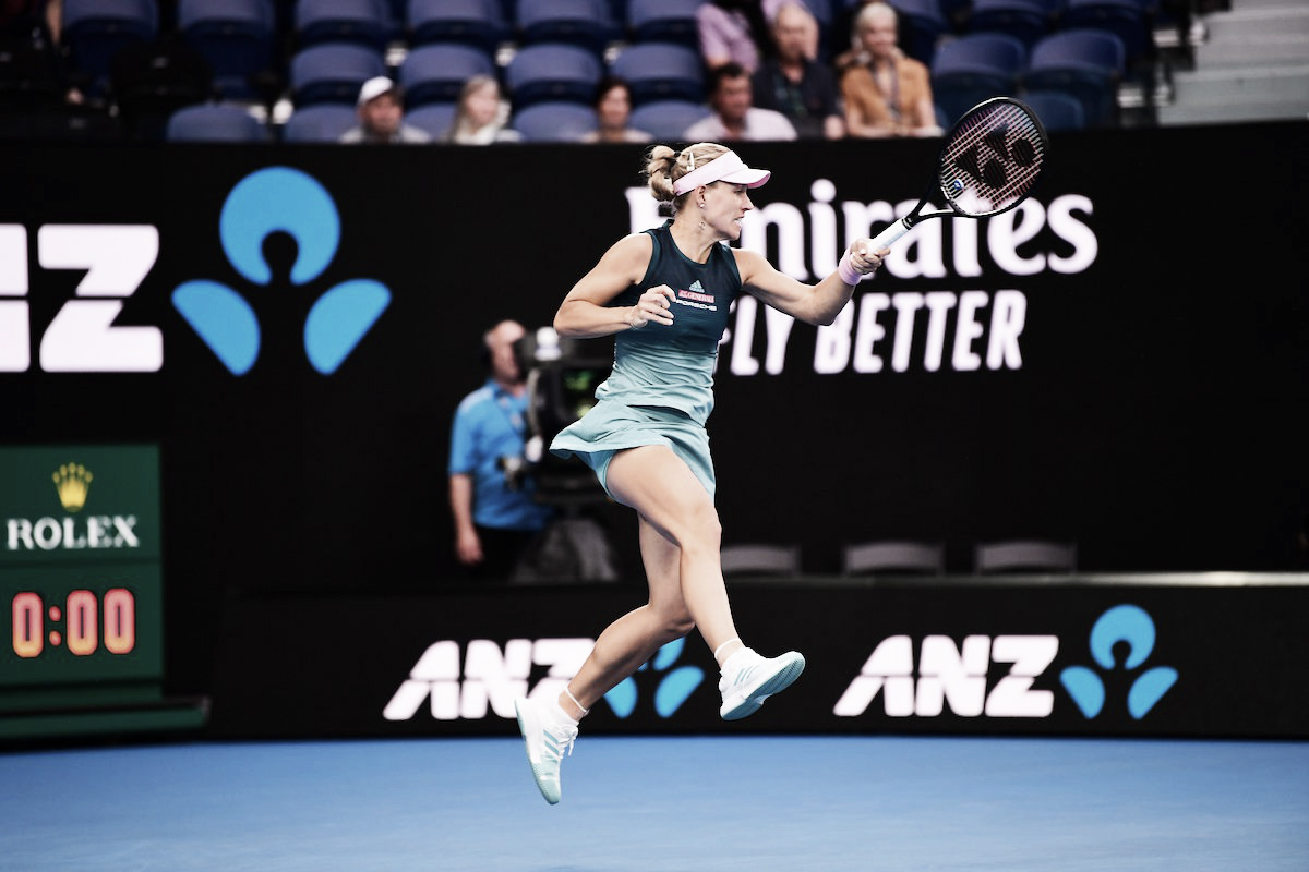 Bia Haddad não resiste e é eliminada por Kerber no Australian Open Bia Haddad não resiste e é eliminada por Kerber no Australian Open