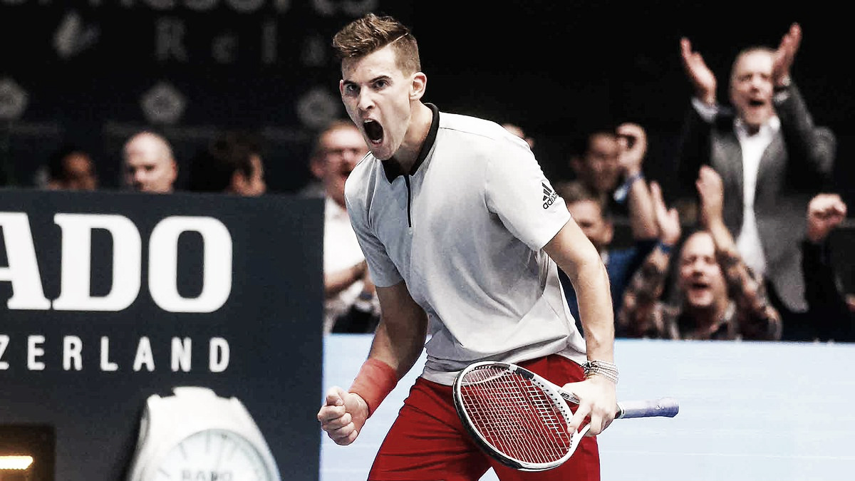 Thiem passa por Bemelmans em estreia complicada no ATP 500 de Viena Thiem passa por Bemelmans em estreia complicada no ATP 500 de Viena