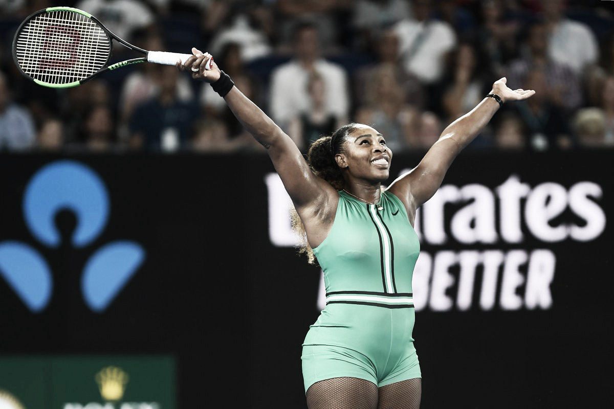 Serena passa fácil por Bouchard e avança no Aberto da Austrália Serena passa fácil por Bouchard e avança no Aberto da Austrália