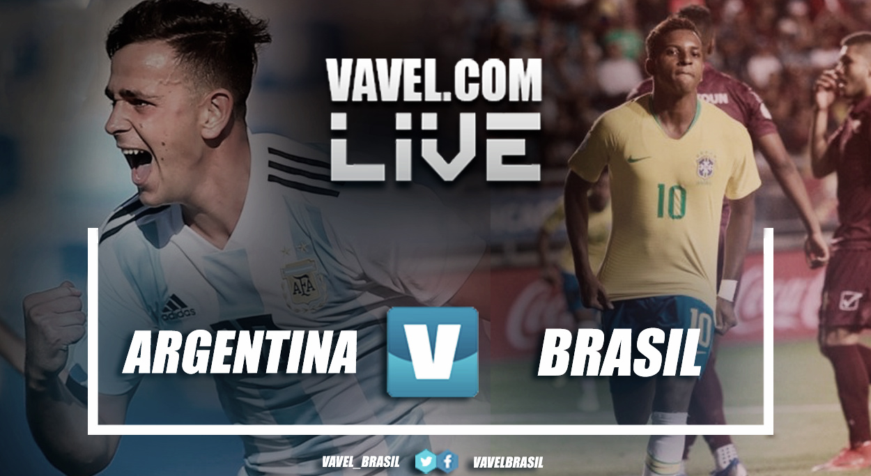 Resultado e gol do jogo Brasil Sub-20 x Argentina Sub-20 no Sul-Americano 2019 Resultado e gol do jogo Brasil Sub-20 x Argentina Sub-20 no Sul-Americano 2019