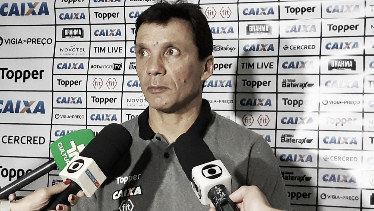 Após vitória do Botafogo, Zé Ricardo avalia partida e vê melhora: "Estamos evoluindo" Após vitória do Botafogo, Zé Ricardo avalia partida e vê melhora: "Estamos evoluindo"