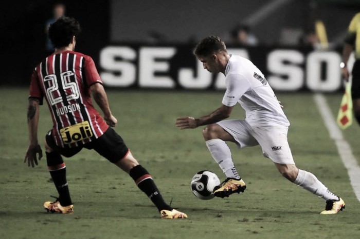 Santos sai na frente, mas São Paulo consegue empate no clássico na Vila Belmiro