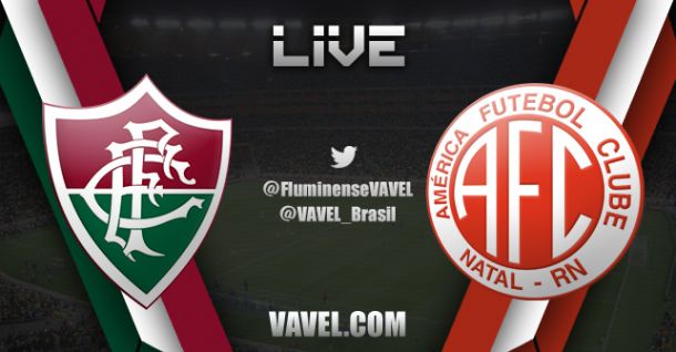 Resultado do jogo Fluminense x América-RN   na Copa do Brasil 2014