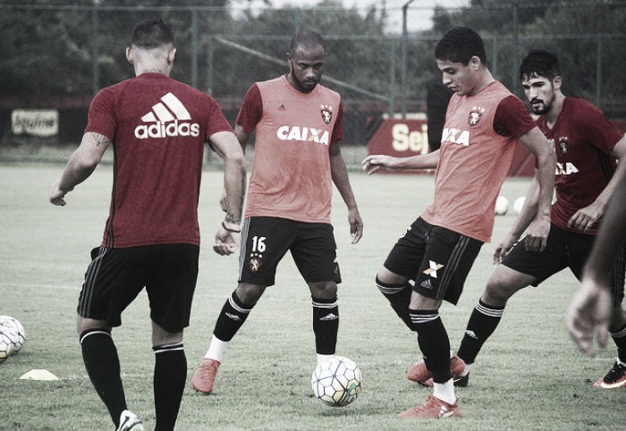 Sport com quatro novidades no primeiro treino antes de encarar Corinthians