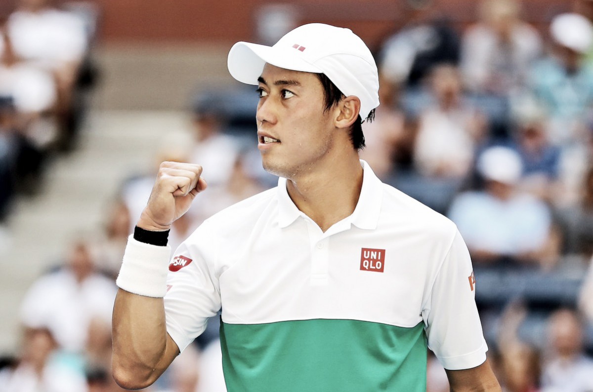 Na reedição da final de 2014, Nishikori se vinga de Cilic e avança às semifinais do US Open Na reedição da final de 2014, Nishikori se vinga de Cilic e avança às semifinais do US Open