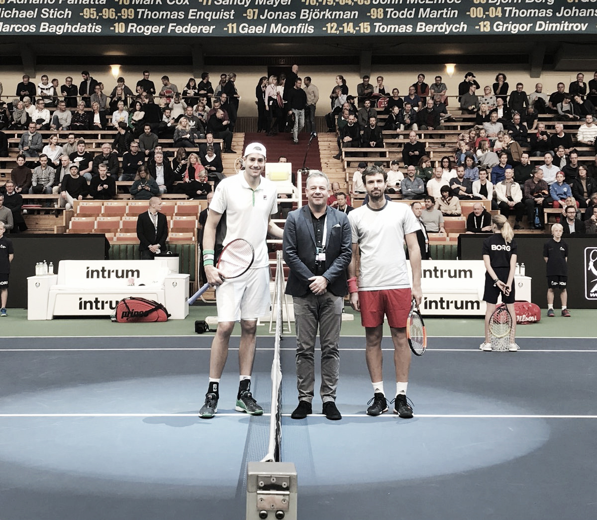 Gulbis supera início ruim, bate Isner e avança à final do ATP 250 de Estocolmo