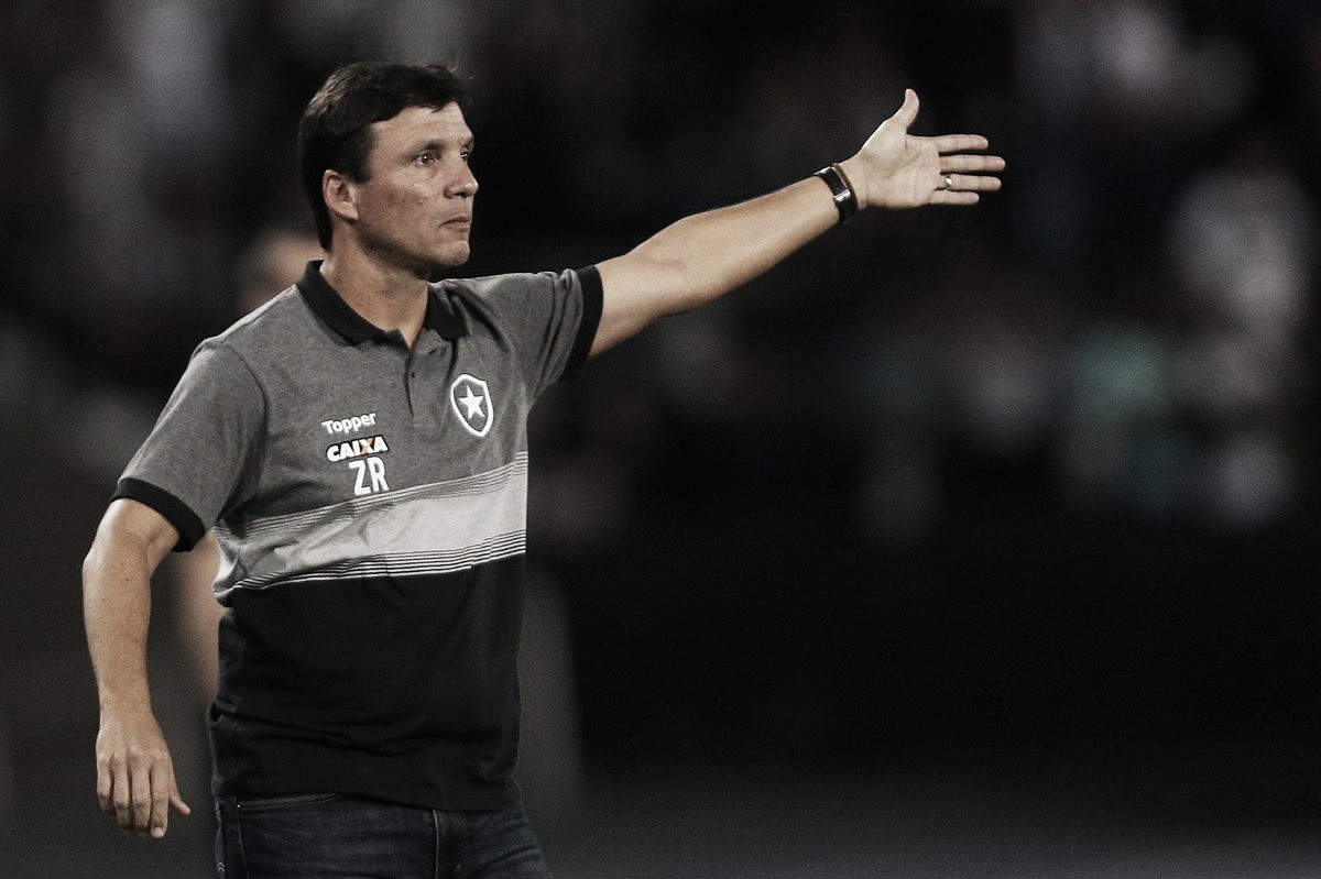 Zé Ricardo reconhece queda de rendimento do Botafogo: "Atlético poderia ter feito mais"