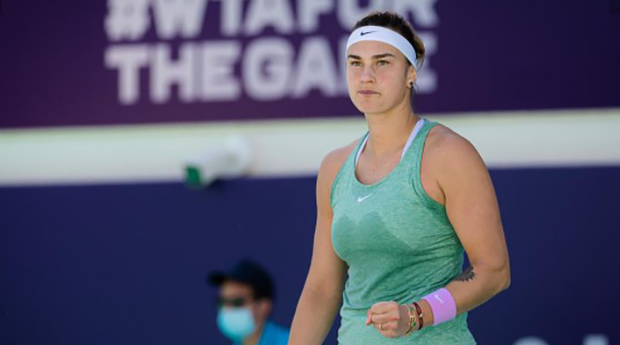 WTA Abu Dhabi: Aryna Sabalenka "in the right space" during winning streak