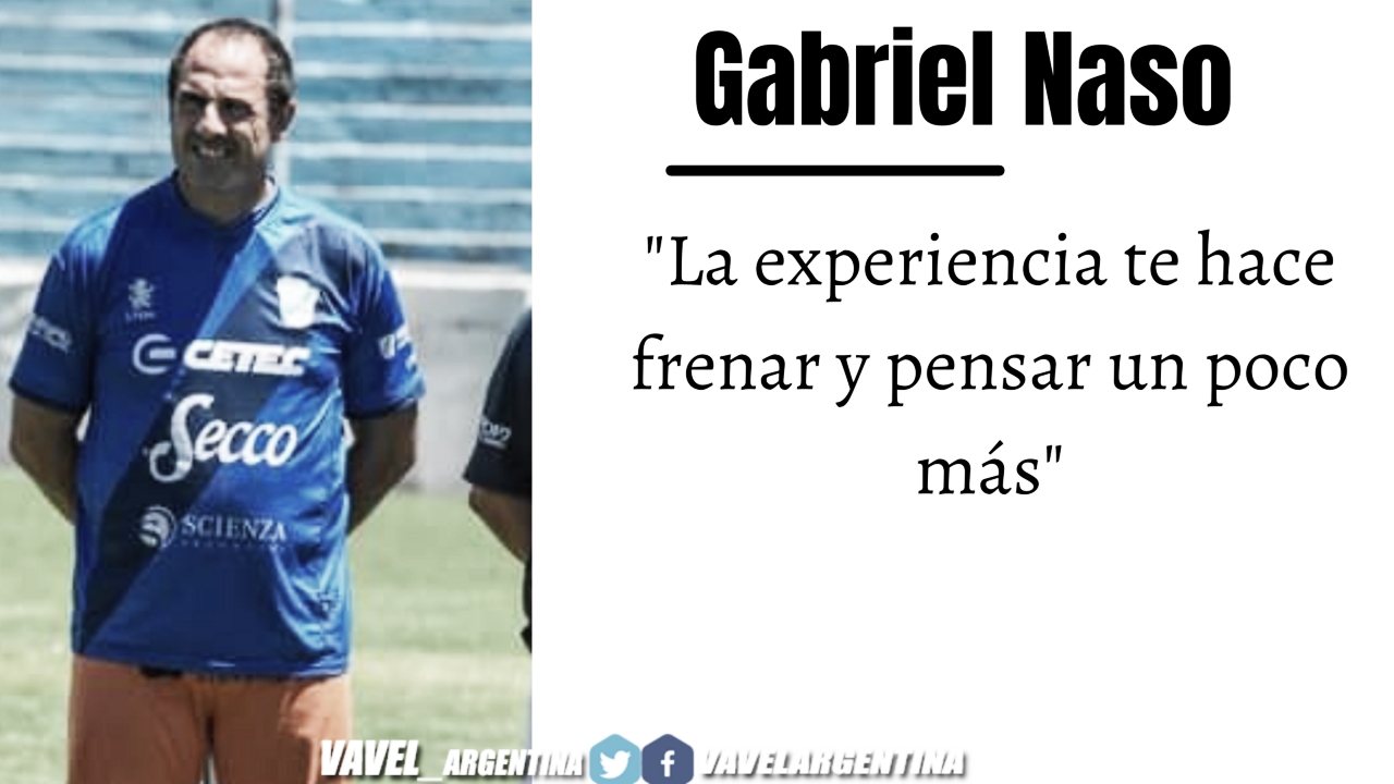 Gabriel Naso: ''La adrenalina de ganar un clásico no se pierde nunca'' Gabriel Naso: ''La adrenalina de ganar un clásico no se pierde nunca''