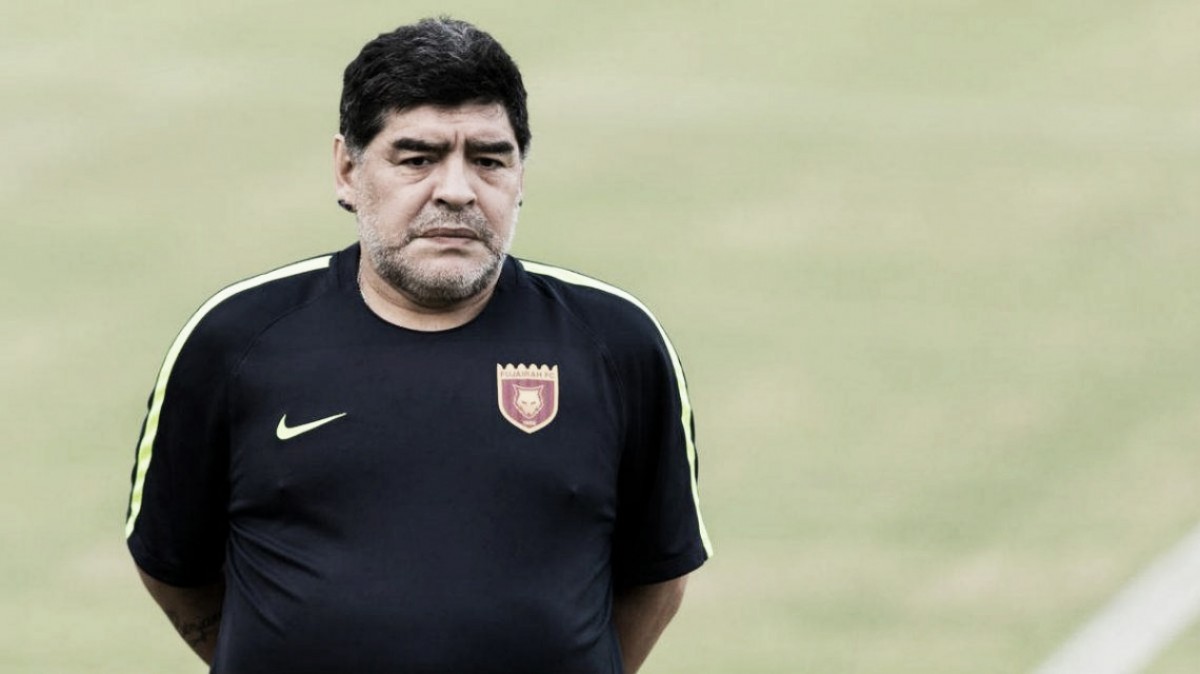 Diego Maradona: "El problema no son los jugadores" Diego Maradona: "El problema no son los jugadores"