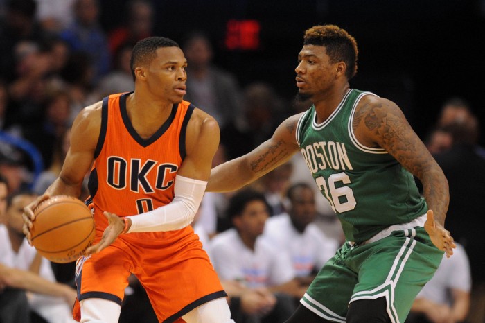 Oklahoma City Thunder Pound The Celtics In Boston