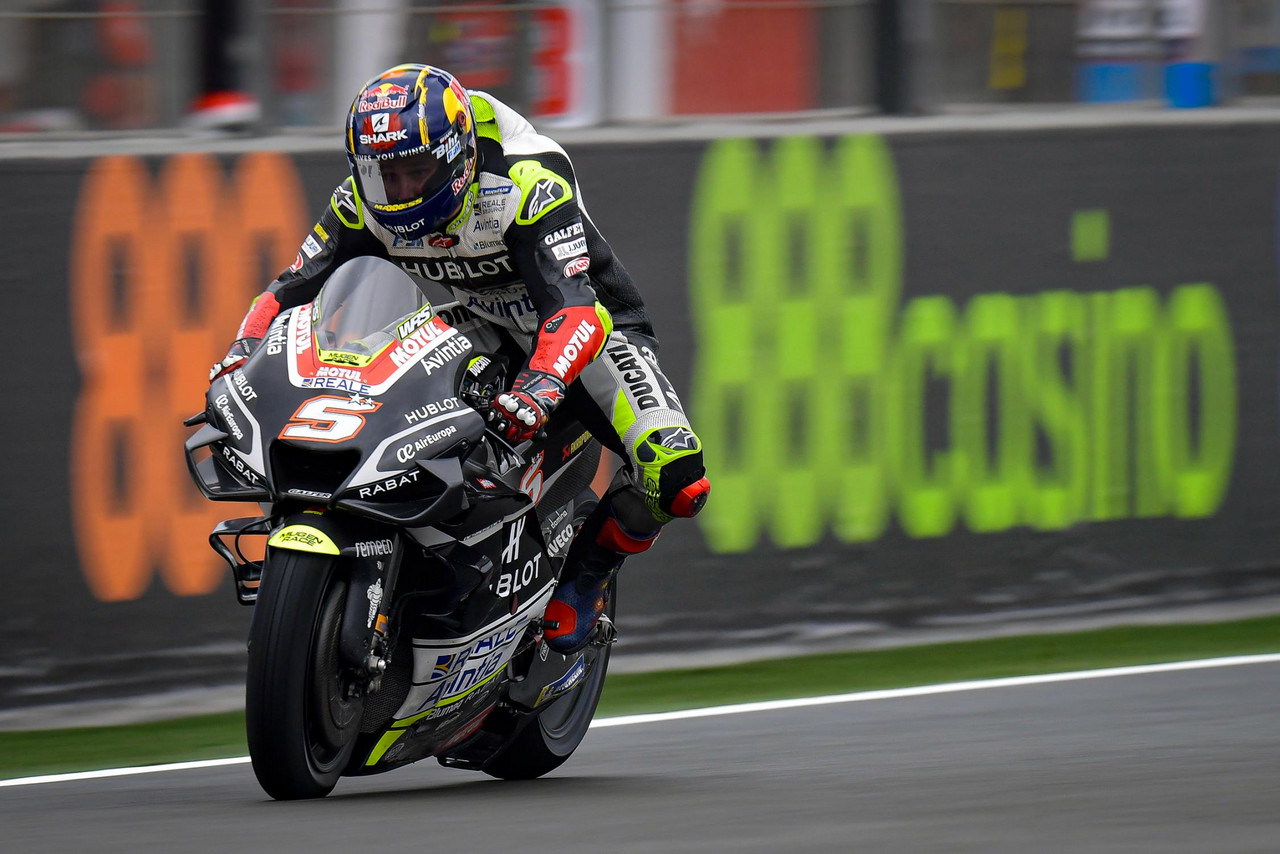 FP3 MotoGP: Zarco lidera bajo condiciones mixtas en pista