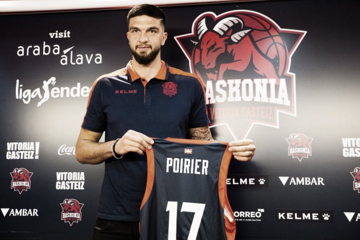 Vincent Poirier: "Baskonia es la mejor opción para mejorar como jugador”