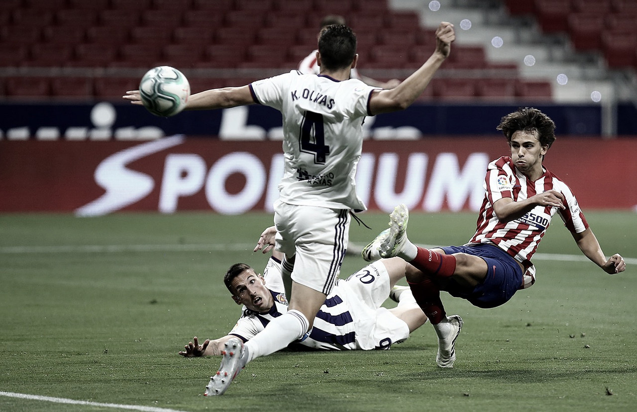 Atlético de Madrid sofre, mas vence Valladolid e assume terceiro lugar Atlético de Madrid sofre, mas vence Valladolid e assume terceiro lugar