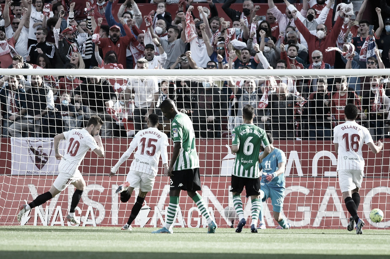 El Sevilla, a una victoria de las 50 en los derbis en Primera División