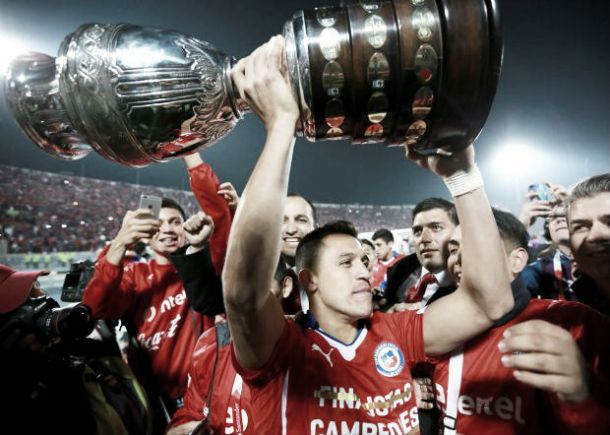 Arsenal's Alexis Sanchez wins Copa America