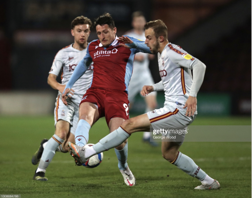 Scunthorpe United 2-0 Bradford City: Eisa and Green terrorise Bantams in valiant victory