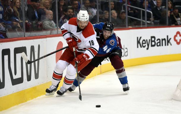 Colorado Avalanche Can't Hold On In Overtime Loss To Carolina Hurricanes