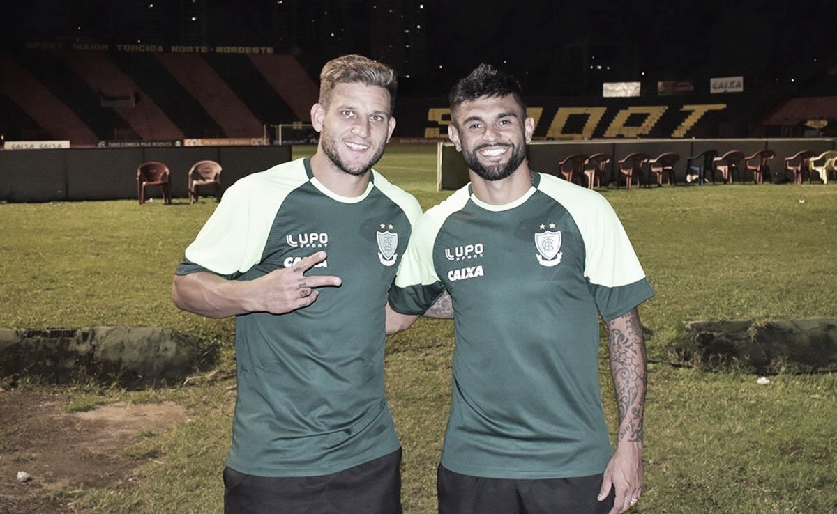 Luan e Rafael Moura marcam e quebram jejum de gols no América-MG
