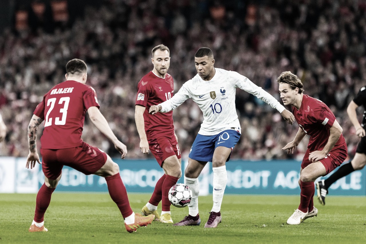 Após goleada na estreia, França encara Dinamarca na segunda rodada da Copa