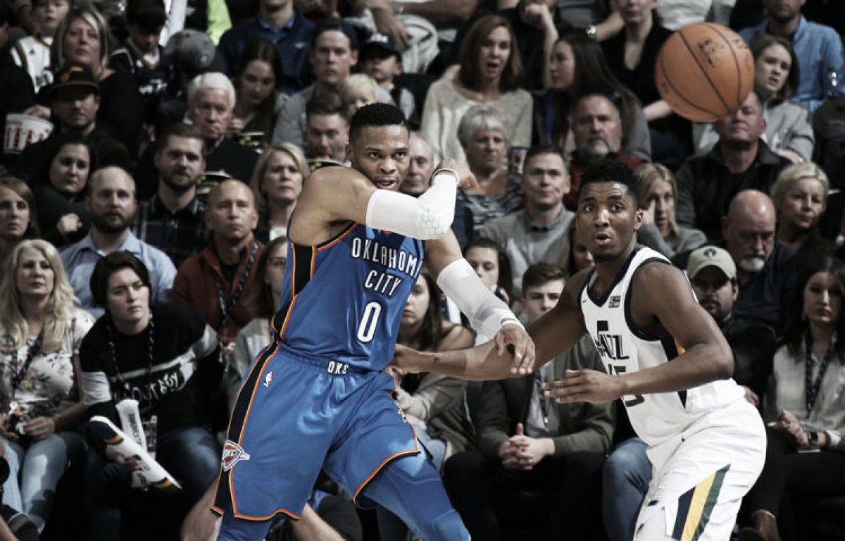 Guía Playoffs NBA 2018: Oklahoma City Thunder vs Utah Jazz, el duelo más salvaje del oeste