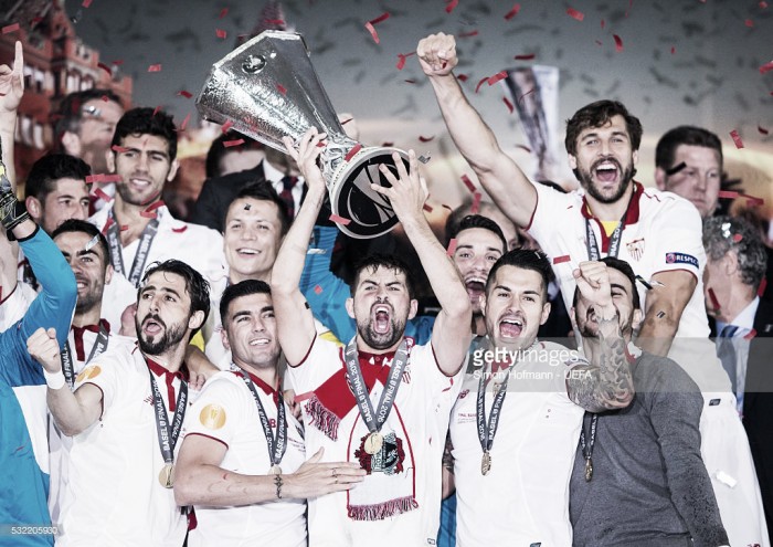 Sevilha é tri-campeão da Europa League: espanhóis vencem Liverpool por 3-1 numa final soberba