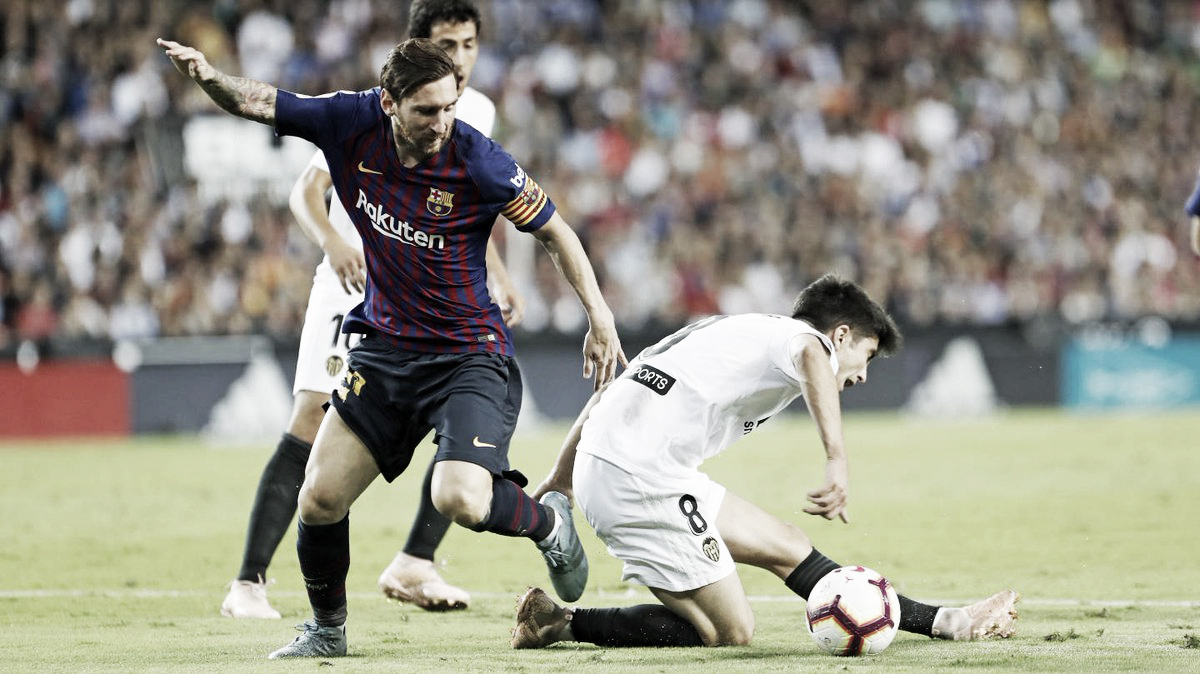 Valência marca no início, mas Barcelona consegue empatar pela La Liga Valência marca no início, mas Barcelona consegue empatar pela La Liga