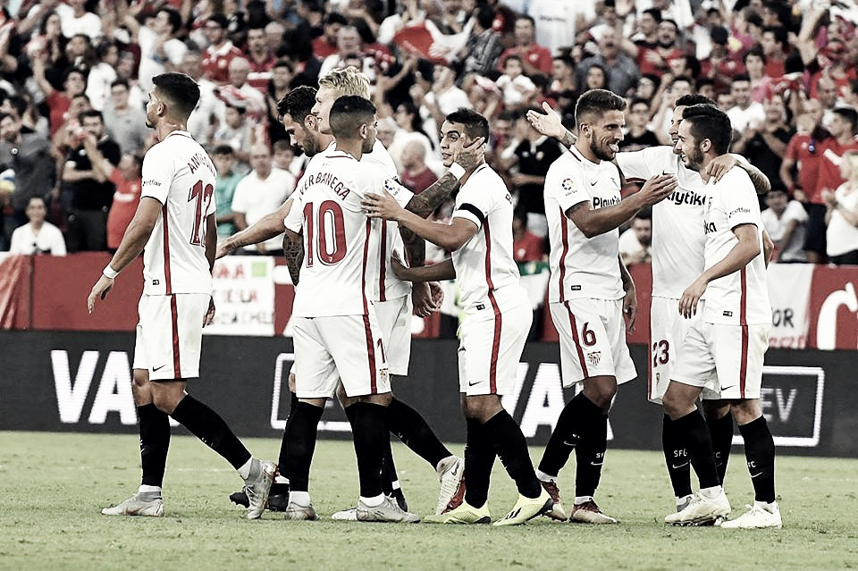 Sevilla derrota Celta e assume liderança do Campeonato Espanhol Sevilla derrota Celta e assume liderança do Campeonato Espanhol