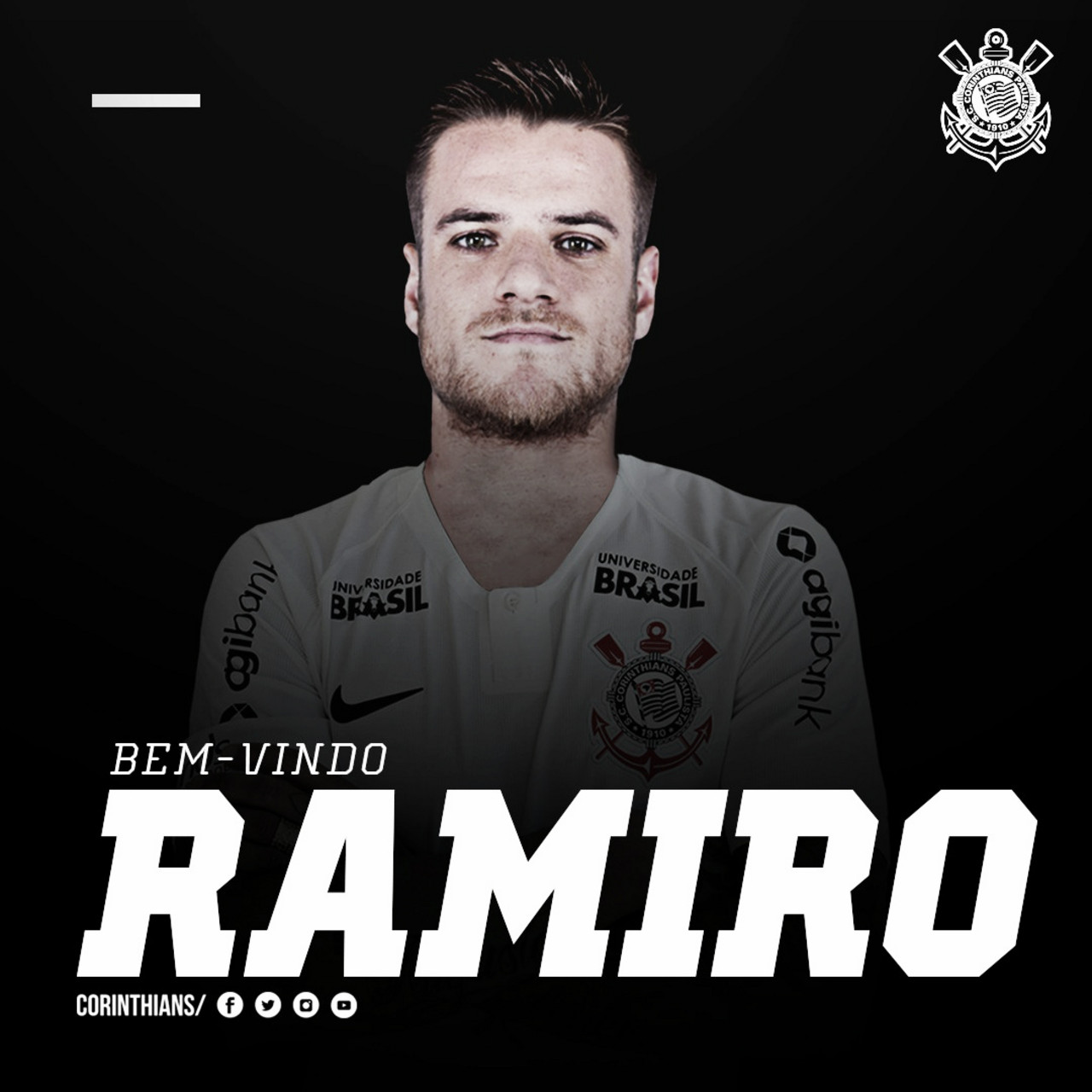 Corinthians anuncia contratação de Ramiro, ex-Grêmio, por quatro temporadas Corinthians anuncia contratação de Ramiro, ex-Grêmio, por quatro temporadas