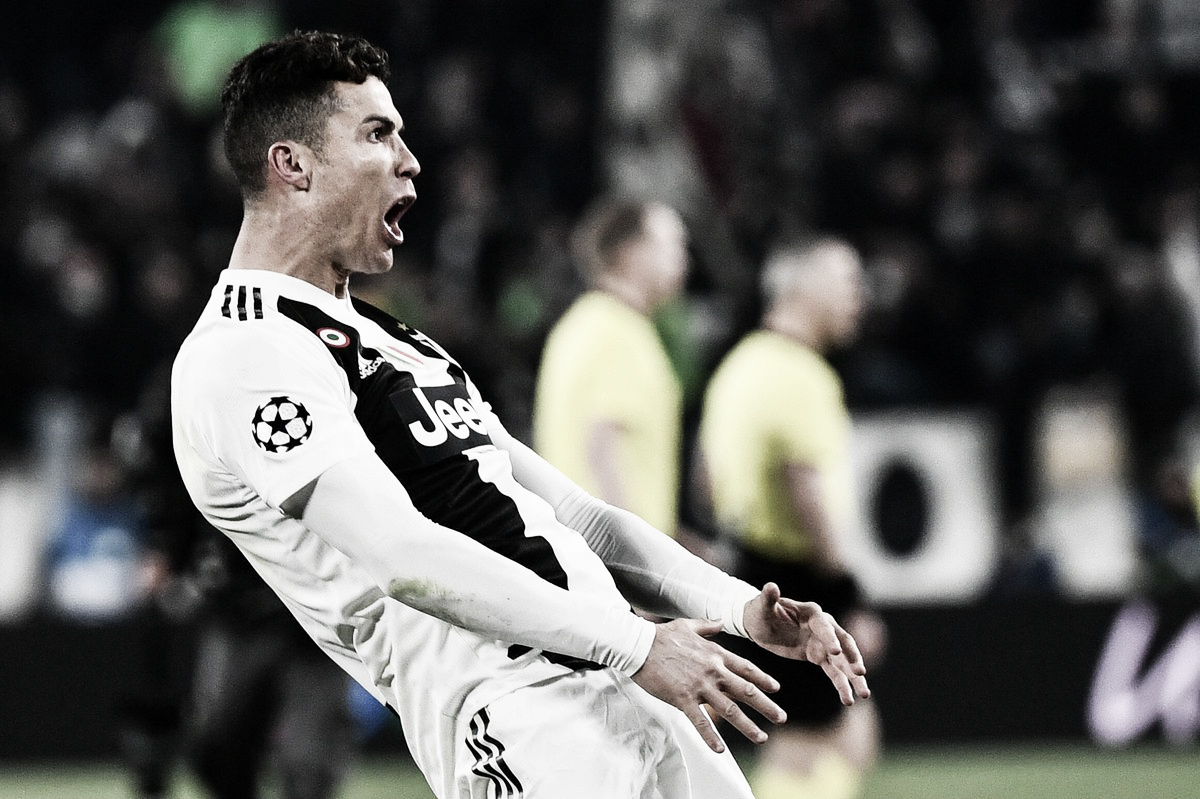 Cristiano Ronaldo pode ser punido pela Uefa após gesto obsceno em comemoração Cristiano Ronaldo pode ser punido pela Uefa após gesto obsceno em comemoração