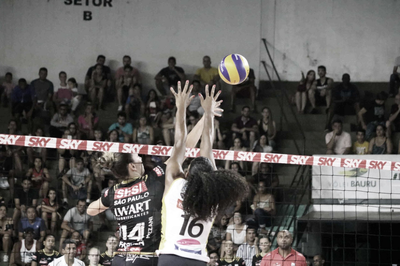 Praia Clube domina e derrota Sesi Vôlei Bauru nas semifinais da Superliga Feminina Praia Clube domina e derrota Sesi Vôlei Bauru nas semifinais da Superliga Feminina