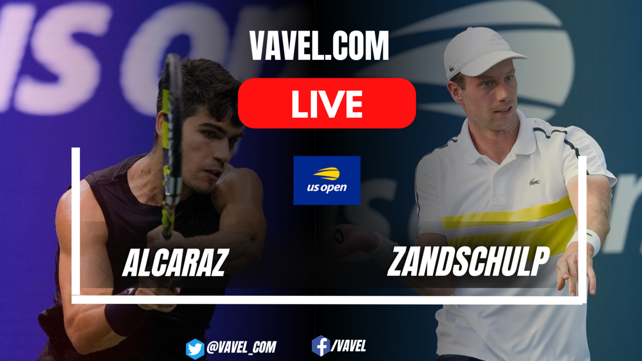 Carlos Alcaraz Vs Botic Van De Zandschulp LIVE Score Updates (0-3 ...