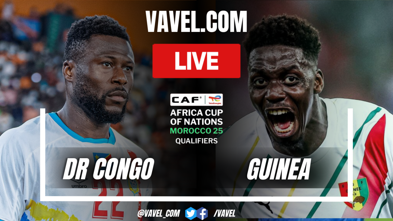 DR Congo vs Guinea LIVE Score Updates (1-0) | September 6, 2024