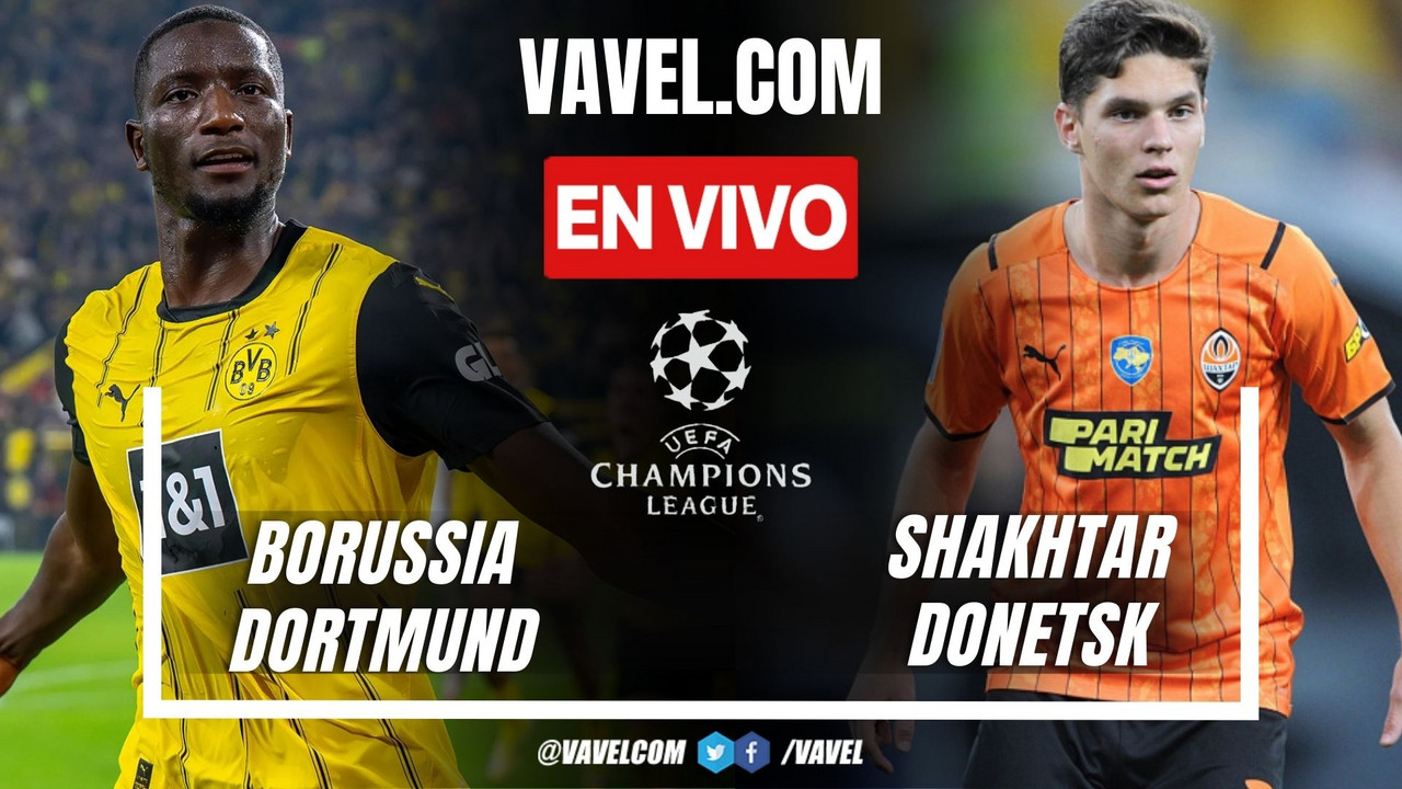 Resumen y goles de Borussia Dortmund 3 - 1 Shakhtar Donetsk en la UEFA ...