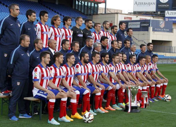 El Atlético de Madrid se hizo la foto oficial de la temporada