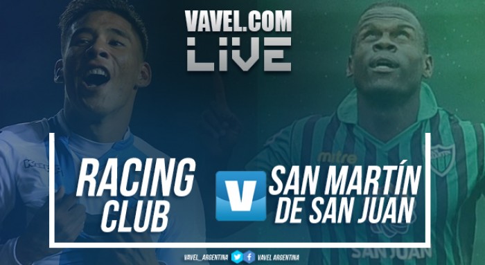 Resumen Racing Club 0-0 San Martín de San Juan por Superliga Argentina 2017