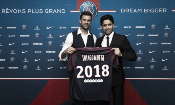 Paris Saint-Germain - Ufficiale il rinnovo di Thiago Motta fino al 2018