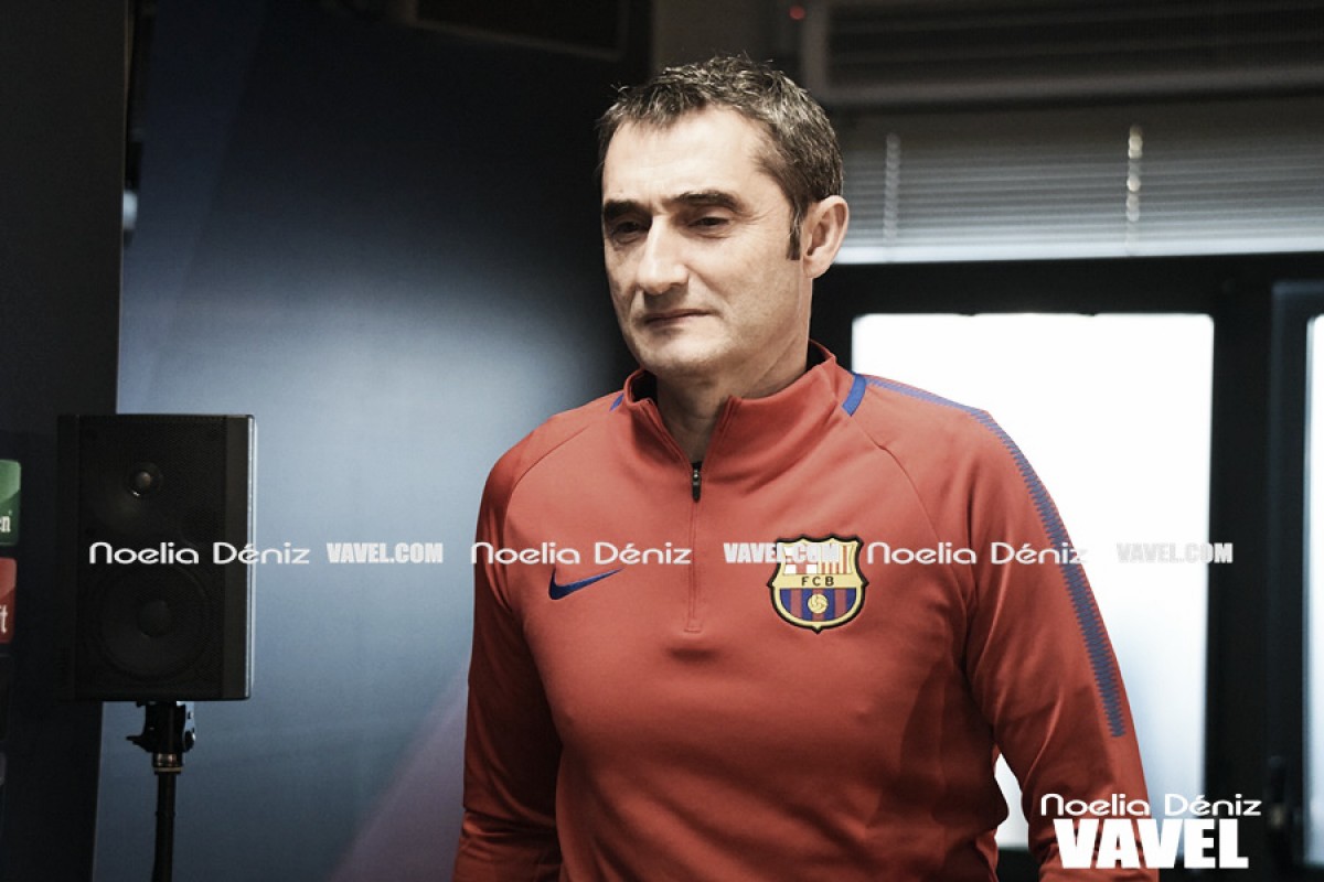 Ernesto Valverde: "El público ha hecho más especial la despedida de Iniesta" Ernesto Valverde: "El público ha hecho más especial la despedida de Iniesta"
