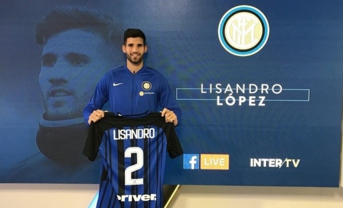 Inter, il giorno di Lisandro Lopez: "Obiettivo Champions, posso giocare centrale sia a 3 che a 4"