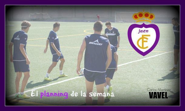 Planning semanal del Real Jaén